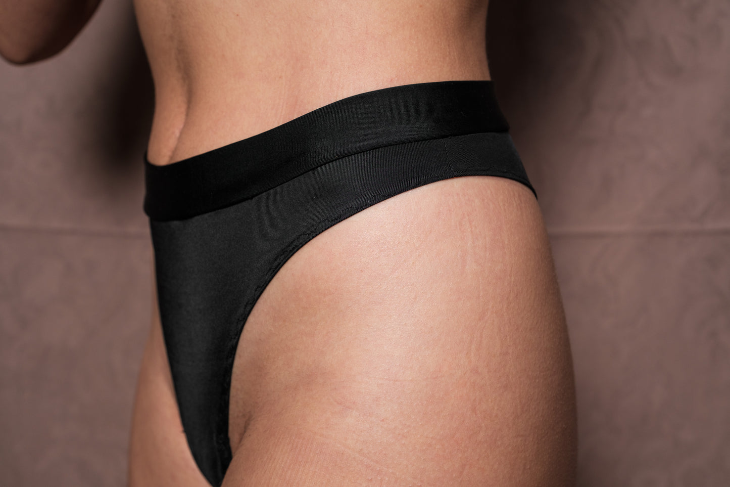 Cueca brasileira sem elástico comfort basics
