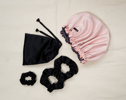 Scrunchie de Cetim - Pack 2 Unidades
